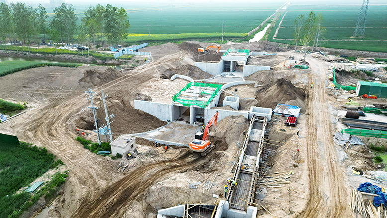 汛鮑河整治工程莫灣北排澇站項目