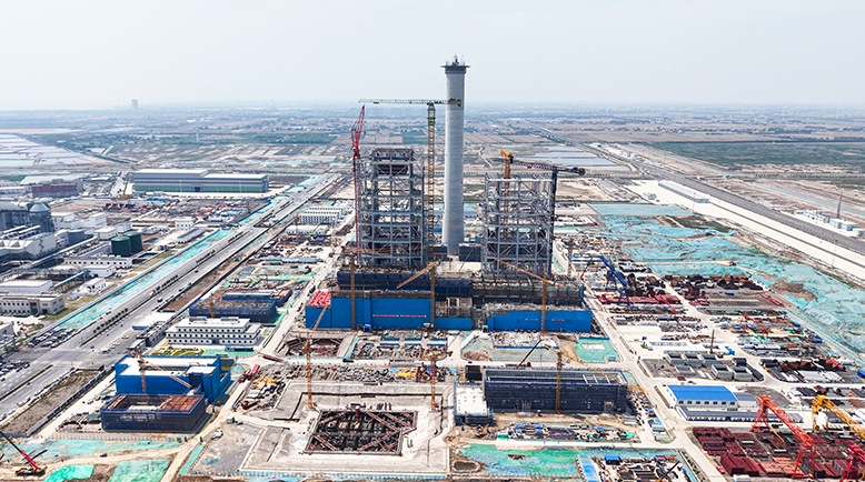 國家電投濱海2×100萬千瓦火電擴建項目