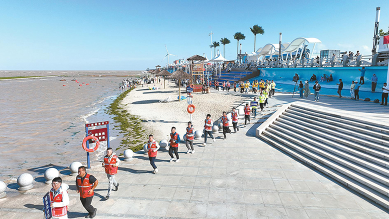 月亮灣旅游度假區(qū)開展應急救援綜合演練