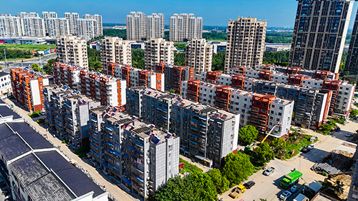 仁和家園·安園小區(qū)改造現(xiàn)場