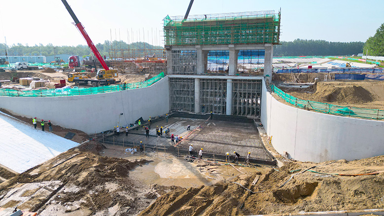 連申線(xiàn)廢黃河地涵工程