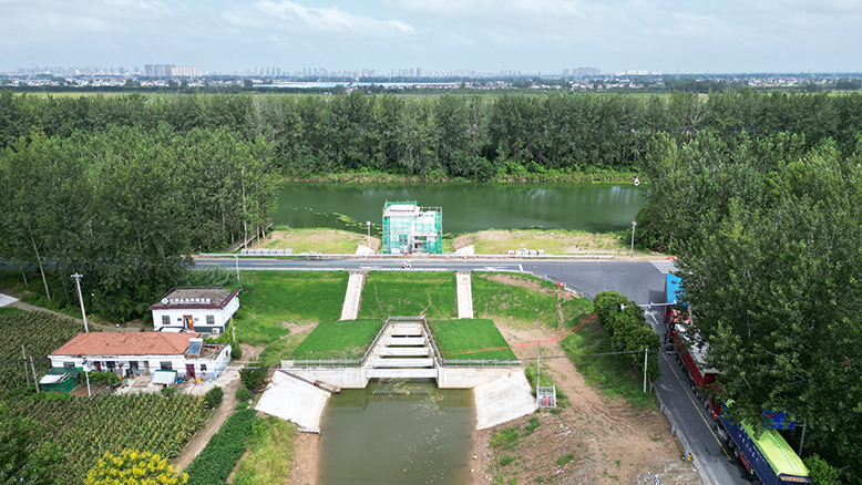 蘇北灌溉總渠堤防加固工程濱?？h境內(nèi)工程